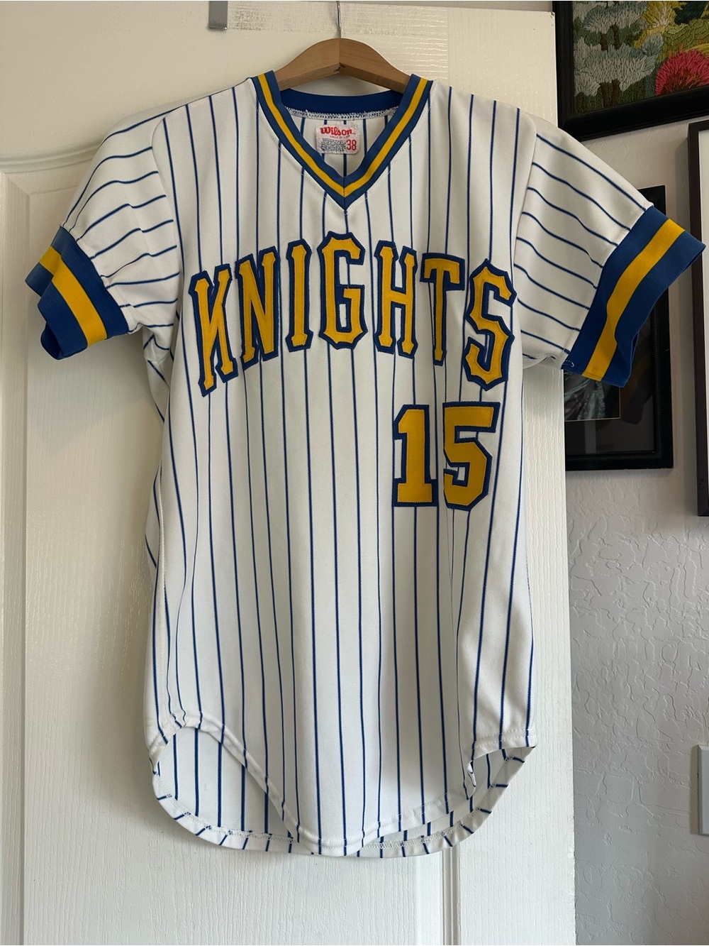Vintage Wilson KNIGHTS Baseball ⚾️ Jersey. Size: 38